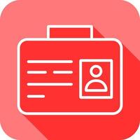 Office Card Icon Design vector
