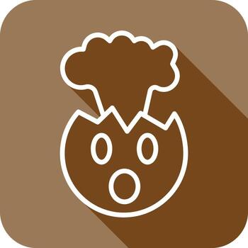explotando cabeza icono diseño vector