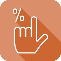 Click Through Rate Icon Design vector