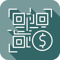 QR Code Payment Icon Design vector