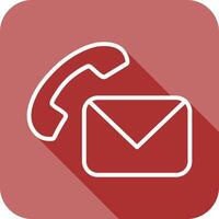 Support Email Icon Design vector