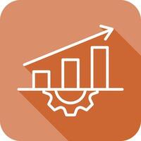 Performance Metrics Icon Design vector