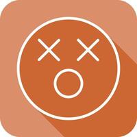 Dizzy Face Icon Design vector