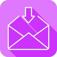 Receive Icon Icon Design vector