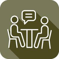 News Interview Icon Design vector