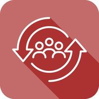 Career Change Icon Design vector
