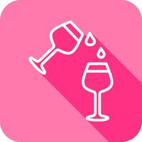 Wine Sip Icon Design vector