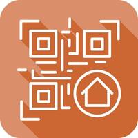 QR Code Menu Icon Design vector
