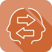 Knowledge Sharing Icon Design vector
