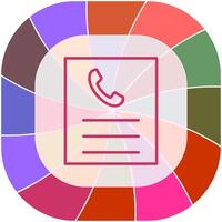 Service Menu Icon Design vector