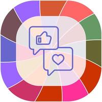 User Feedback Icon Design vector
