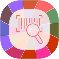 Barcode Database Icon Design vector