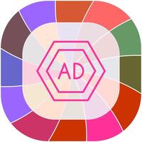 Ad Blocker Icon Design vector