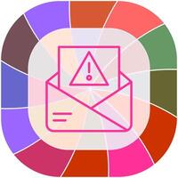 Spam Filter Icon Design vector