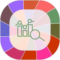 Data Analytics Icon Design vector