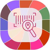 Barcode Tracking Icon Design vector