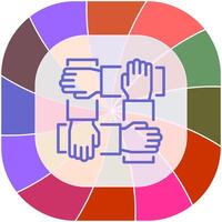 Teamwork Icon Design vector