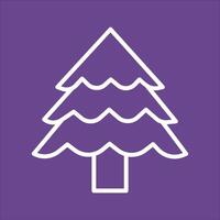 Christmas Tree Icon Design vector