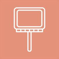 Billboard Icon Design vector