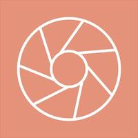 Aperture Artifacts Icon Design vector