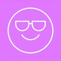 6 - Smiling Face with Sunglasse.eps vector