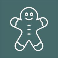 Gingerbread Icon Design vector