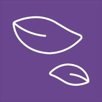 Leaf Fluttering in Wind Icon Design vector