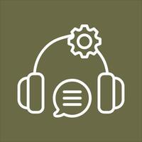 Technical Support Icon Design vector