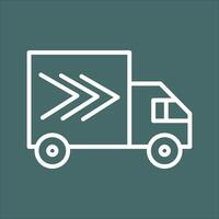 Delivery Truck Icon Design vector