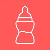 Bottle Feeding Icon Design vector