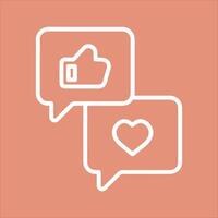 User Feedback Icon Design vector