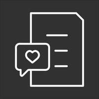 Feedback Form Icon Design vector