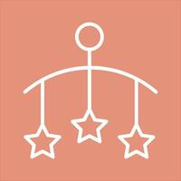 Crib Dreams Icon Design vector