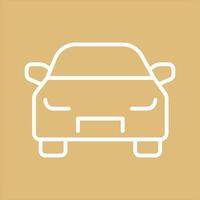 Oncoming Car Icon Design vector