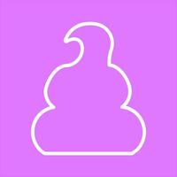 Pile of Poo Icon Design vector