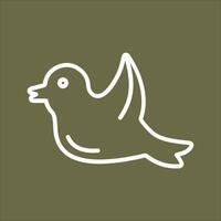 Bird Icon Design vector