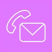 Support Email Icon Design vector
