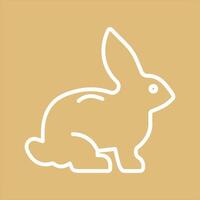 Rabbit Icon Design vector