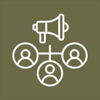 Affiliate Marketing Icon Design vector