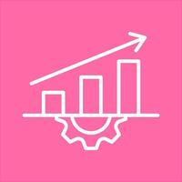 Performance Metrics Icon Design vector