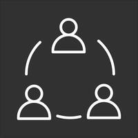 Editorial Team Icon Design vector