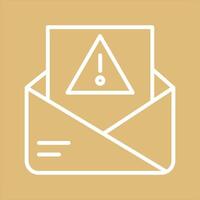 Spam Filter Icon Design vector
