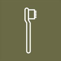Tiny Toothbrush Icon Design vector