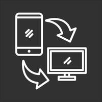 Synchronization Icon Design vector