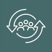 Career Change Icon Design vector