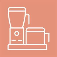 Food Processor Icon Design vector