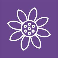 Sunflower Symbol Icon Design vector