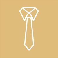 Tie Icon Design vector