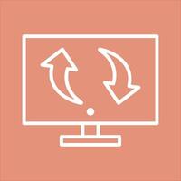 Migrate Icon Design vector