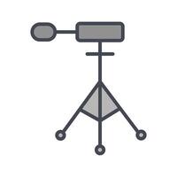 Tripod Tools Icon Design vector